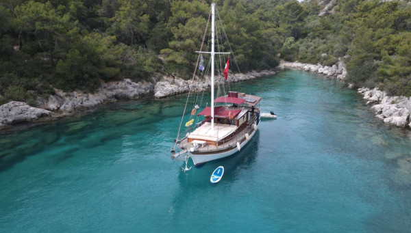 Göcek Fethiye Haftalık Gulet 4 Kabin BTB OL-1